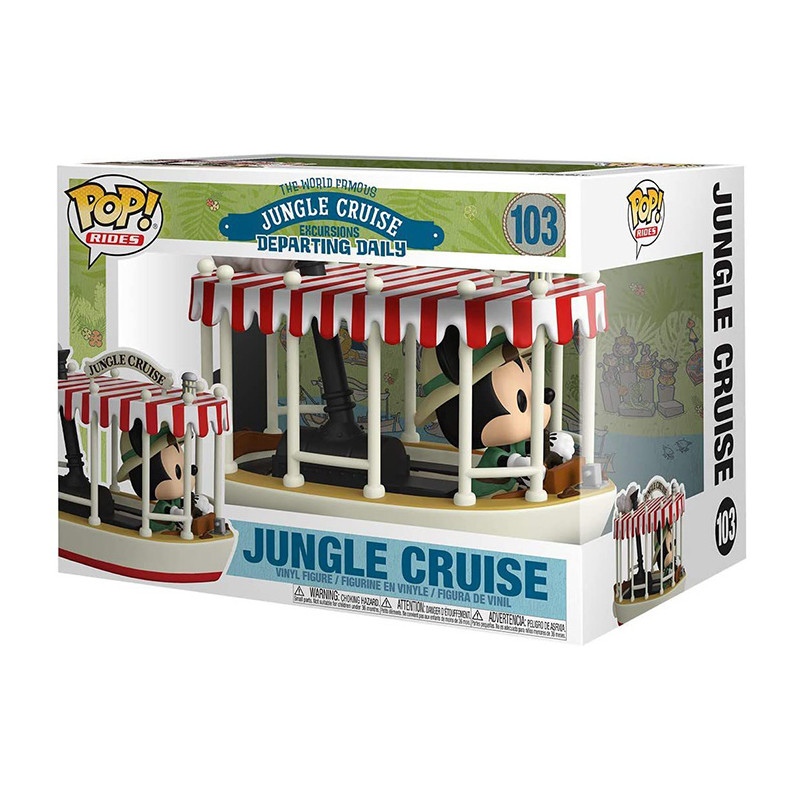 Figurine Pop Rides Jungle Cruise Mickey - Edition Limitée