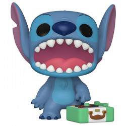 Figurine Pop Stitch avec platine vinyle - Lilo & Stitch #1048