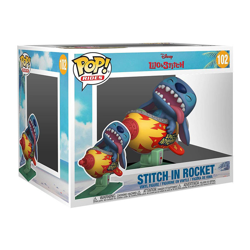 Figurine Pop Stitch in Rocket (Lilo & Stitch) #102