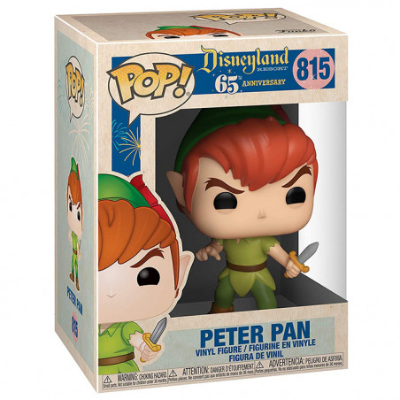 Figurine Pop Peter Pan Anniversaire Disneyland Resort - Édition limitée