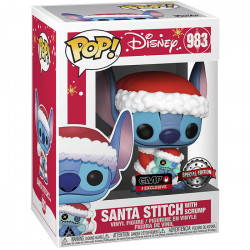 Figurine Pop Santa Stitch (Lilo & Stitch) #983