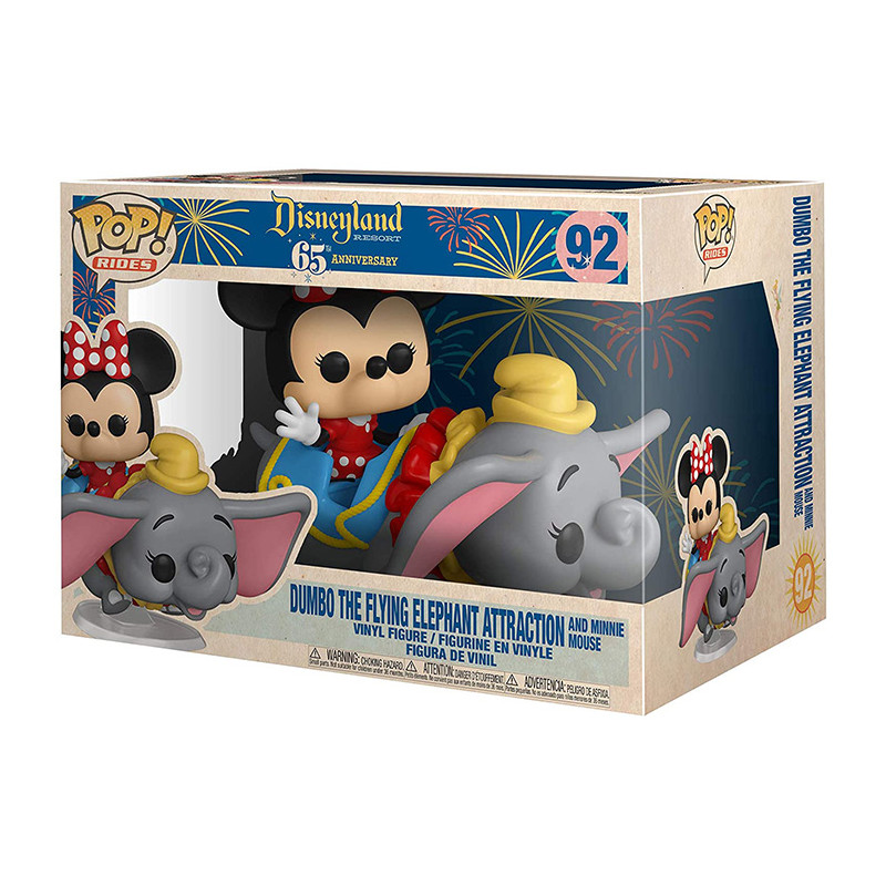 Figurine Pop Dumbo & Minnie Disneyland - 65ème Anniversaire