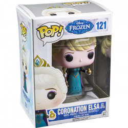 Figurine Pop Elsa Couronnement avec Sceptre et Orbe (La Reine des Neiges)