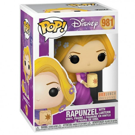 Figurine Pop Raiponce avec Lanterne - Figurine Disney officielle