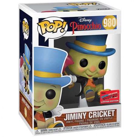 Figurine Pop Jiminy Cricket (Pinocchio) #980 - Livraison rapide