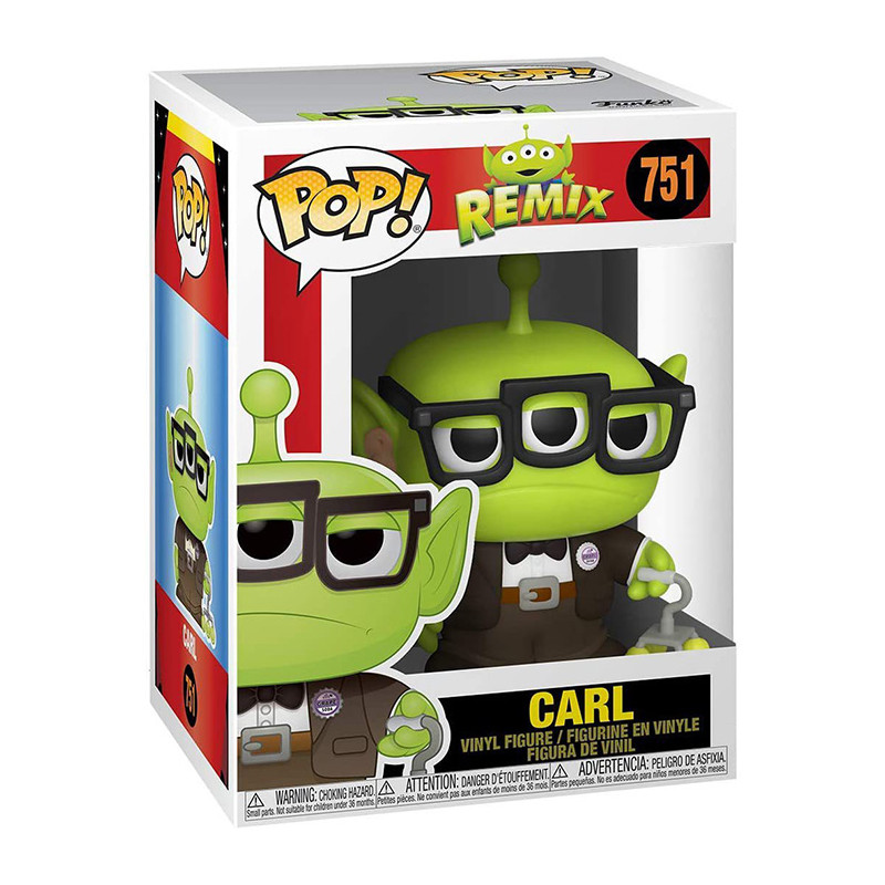 Figurine Pop Carl Remix (Disney) #751 - Edition Limitée