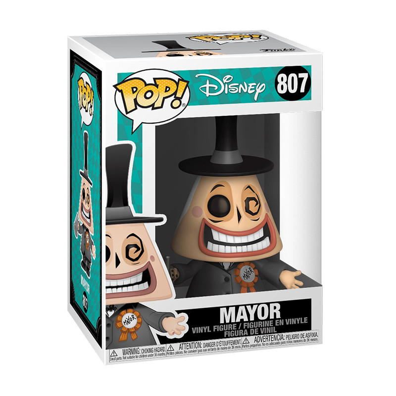 Figurine Pop! Mayor with Megaphone (L'Étrange Noël de Monsieur Jack) #807