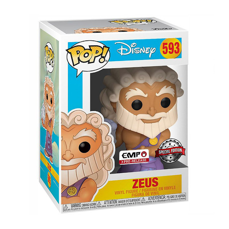 Figurine Pop Zeus (Hercule) #593 - Disney