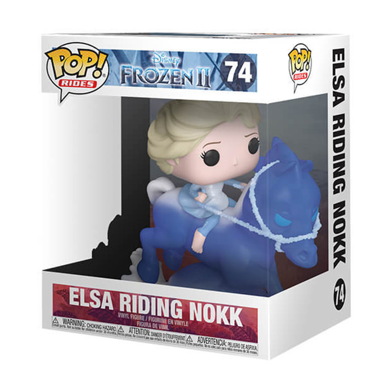 Figurine Pop Elsa riding Nokk (Frozen 2) #74