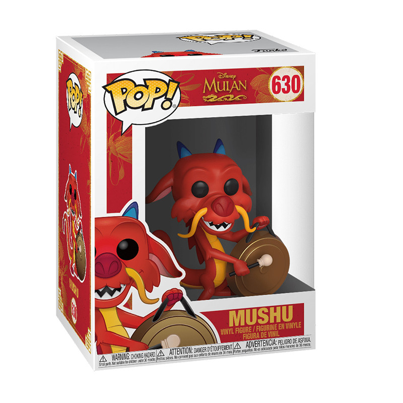 Figurine Pop Mushu with gong (Mulan) #630