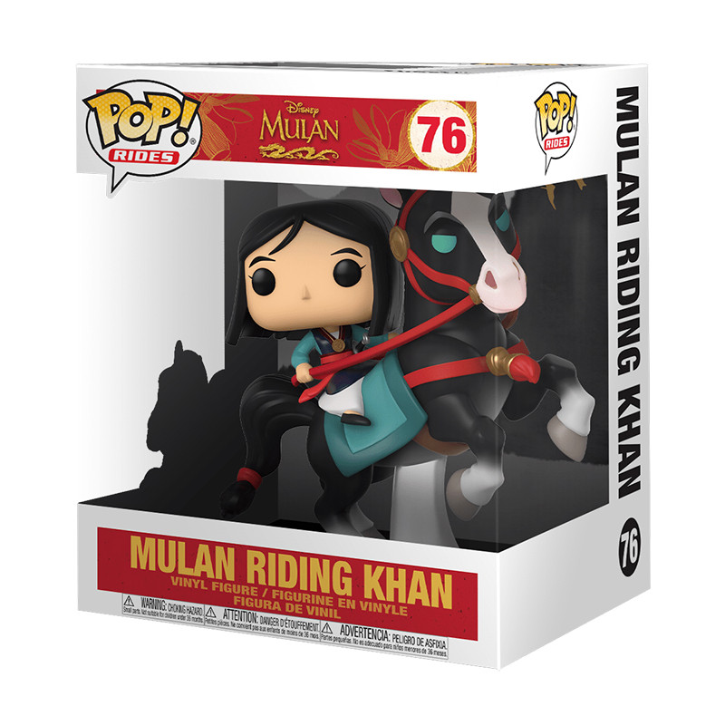 Figurine Pop Mulan riding Khan - Edition Limitée