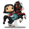 Figurine Pop Mulan riding Khan - Edition Limitée