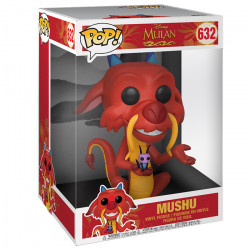 Figurine Pop! Mushu & Criquet Supersized (Mulan) - 25cm