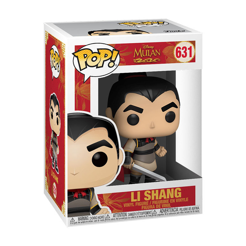 Figurine Pop Li Shang (Mulan) #631 - Figurine Disney