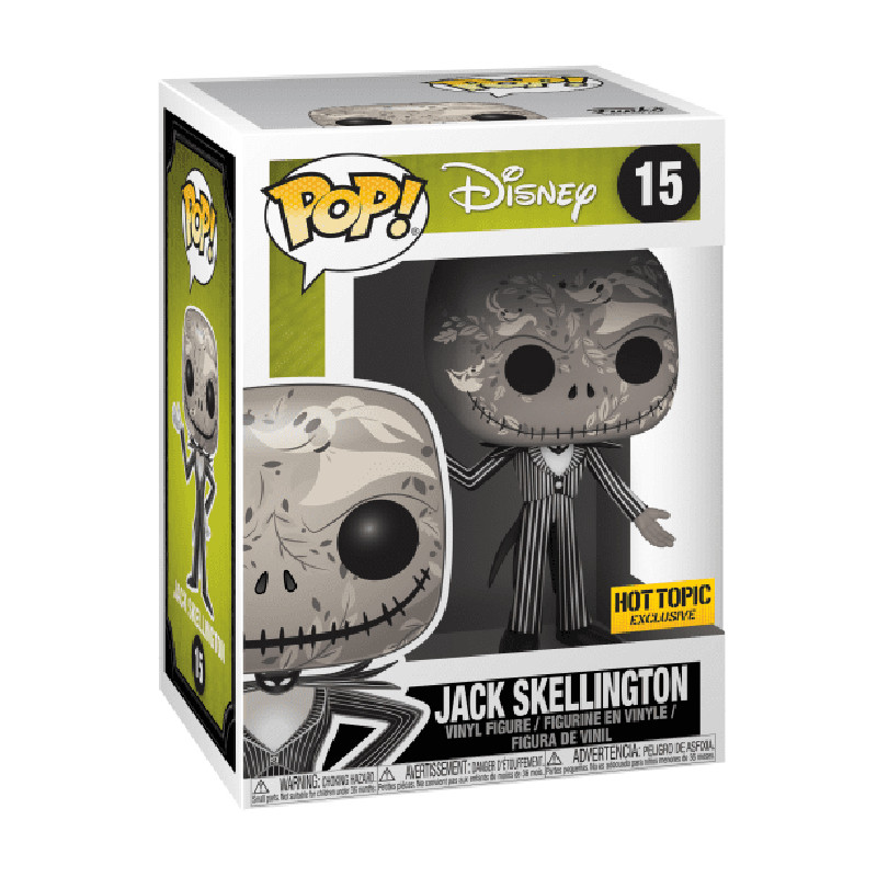 Figurine Pop Jack Skellington Zero Artwork - L'Etrange Noël de Monsieur Jack