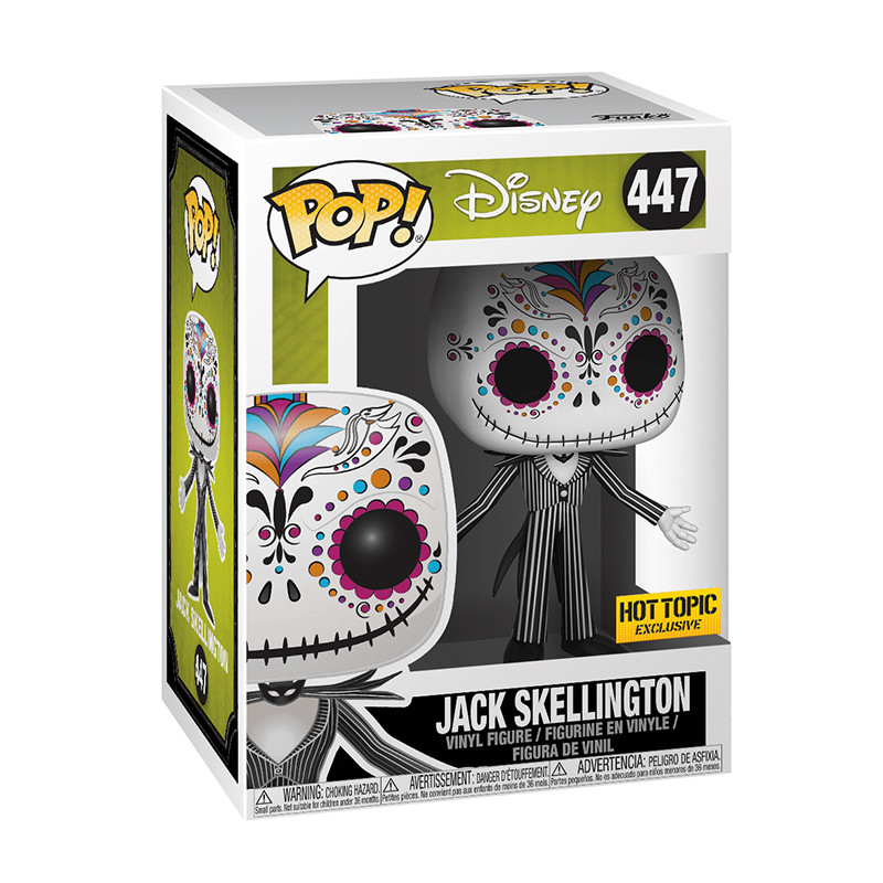 Figurine Pop Jack Skellington Sugar Skull - L'Étrange Noël de Monsieur Jack