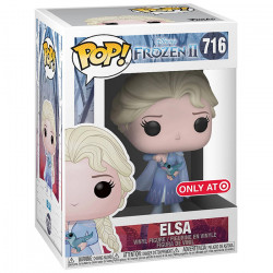 Figurine Pop Elsa et Salamandre (La Reine des Neiges 2) - N°716