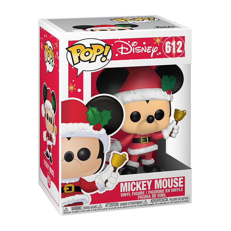 Figurine Pop Holiday Mickey Mouse #612 - Édition Festive