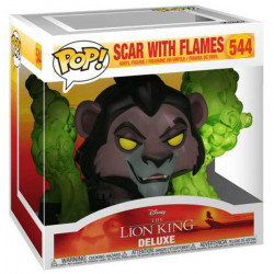 Figurine Pop Scar with flames (Le Roi Lion) #544