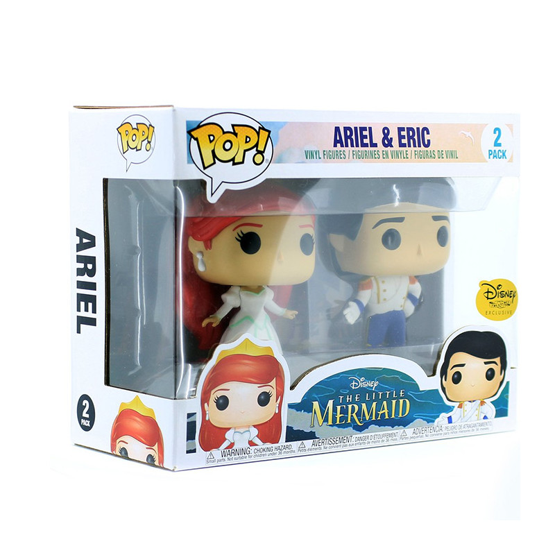 Figurines Pop Ariel & Eric (La Petite Sirène) - Edition Limitée