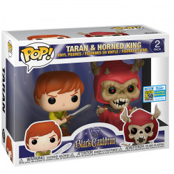 Figurines Pop Taran & Horned King (Le Chaudron Magique) - Exclusivité SDCC 2019