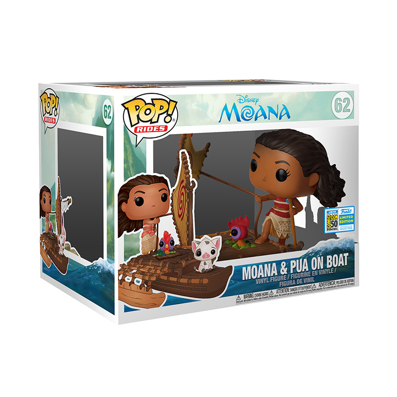 Pop! Moana & Pua on Boat - Figurine Disney SDCC 2019