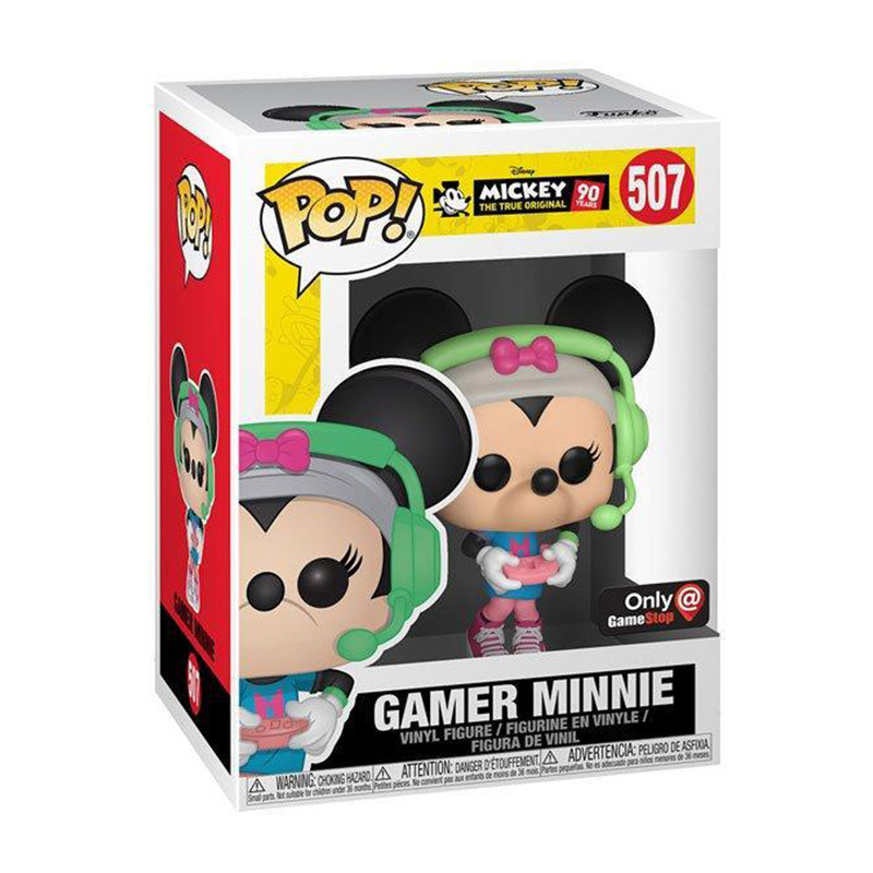 Figurine Pop Gamer Minnie (Mickey) #507 - Officielle