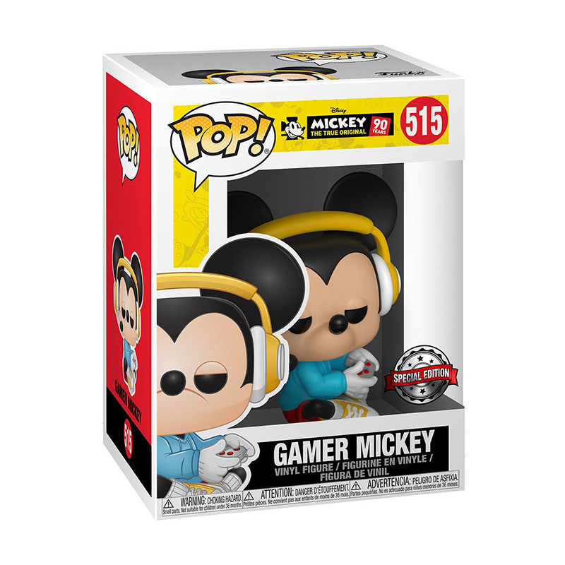 Figurine Pop Gamer Mickey #515 - Edition Limitée