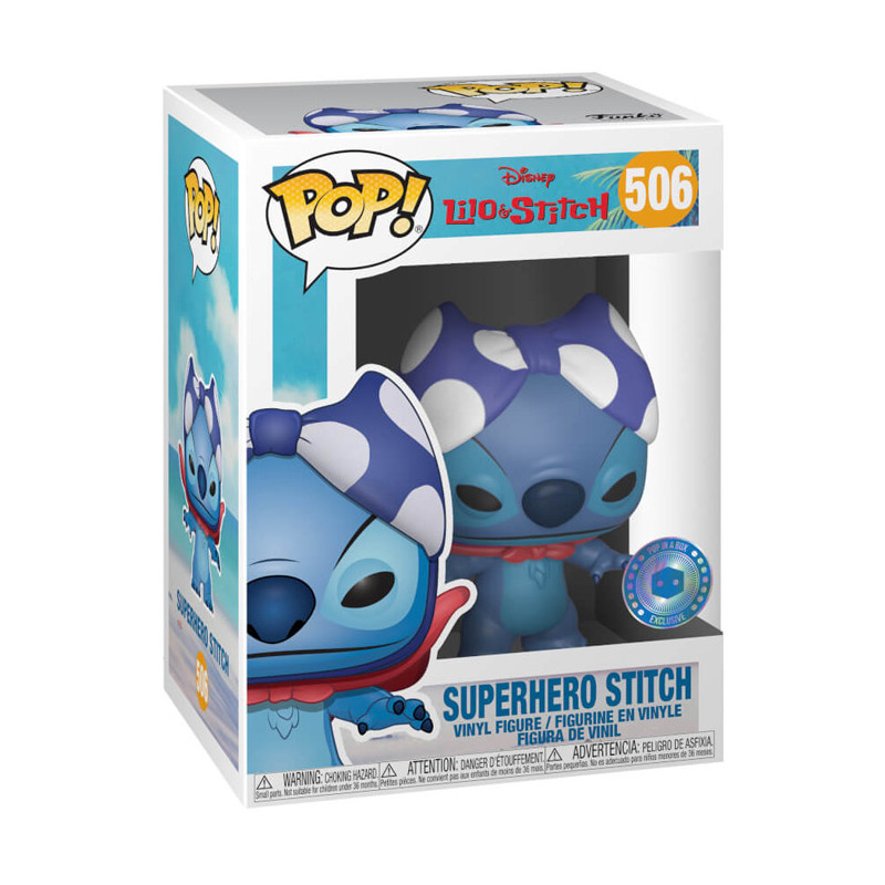 Figurine Pop Superhero Stitch (Lilo et Stitch) #506