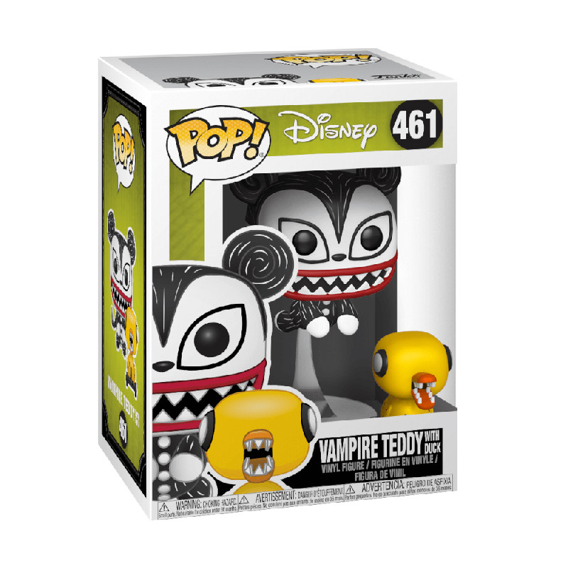 Figurine Pop! Vampire Teddy with Duck (L'Etrange Noël de Monsieur Jack)