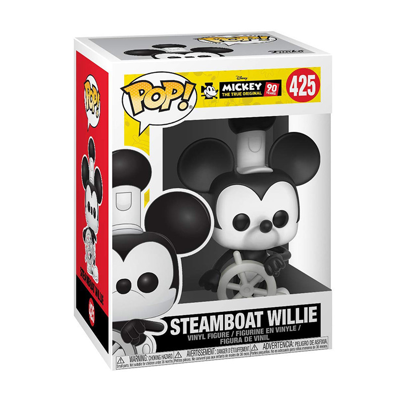 Figurine Pop Steamboat Willie (Disney) #425 - Mickey Mouse