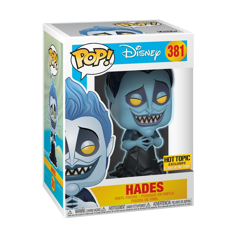 Figurine Pop Hades Glows in the Dark (Hercules) #381