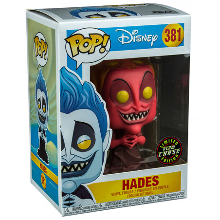 Figurine Pop Hades Rouge (Hercules) #381 - Edition Limitée