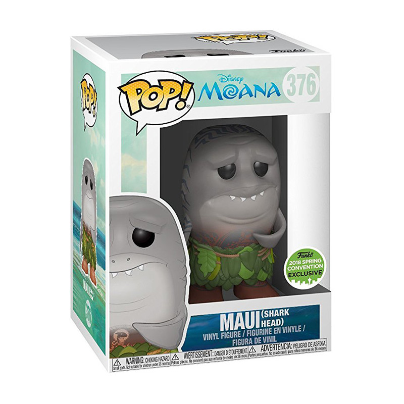 Figurine Pop! Maui Tête de Requin (Moana) #376