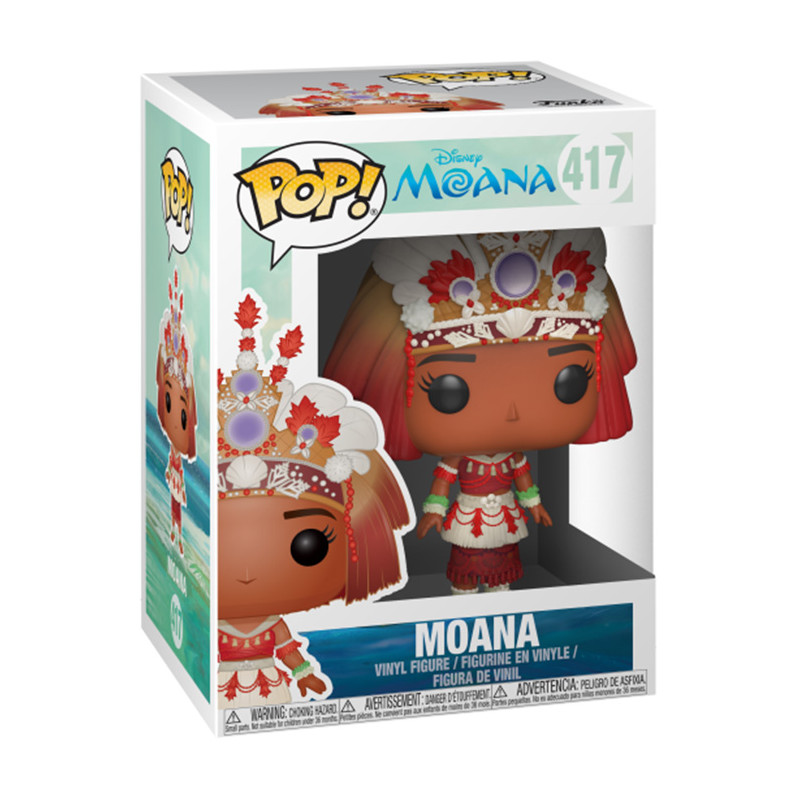 Figurine Pop Moana Tenue Cérémonie - Collection Funko