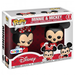 Figurines Pop Mickey et Minnie Disney - Edition Limitée