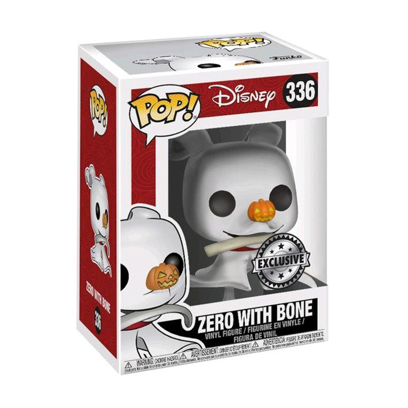 Figurine Pop Zero with bone (L'Etrange Noël de Monsieur Jack) #336