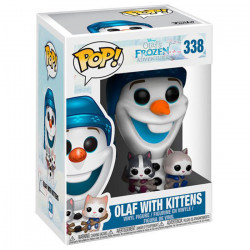 Figurine Pop Olaf with kitten (Olaf’s Frozen Adventure) #338