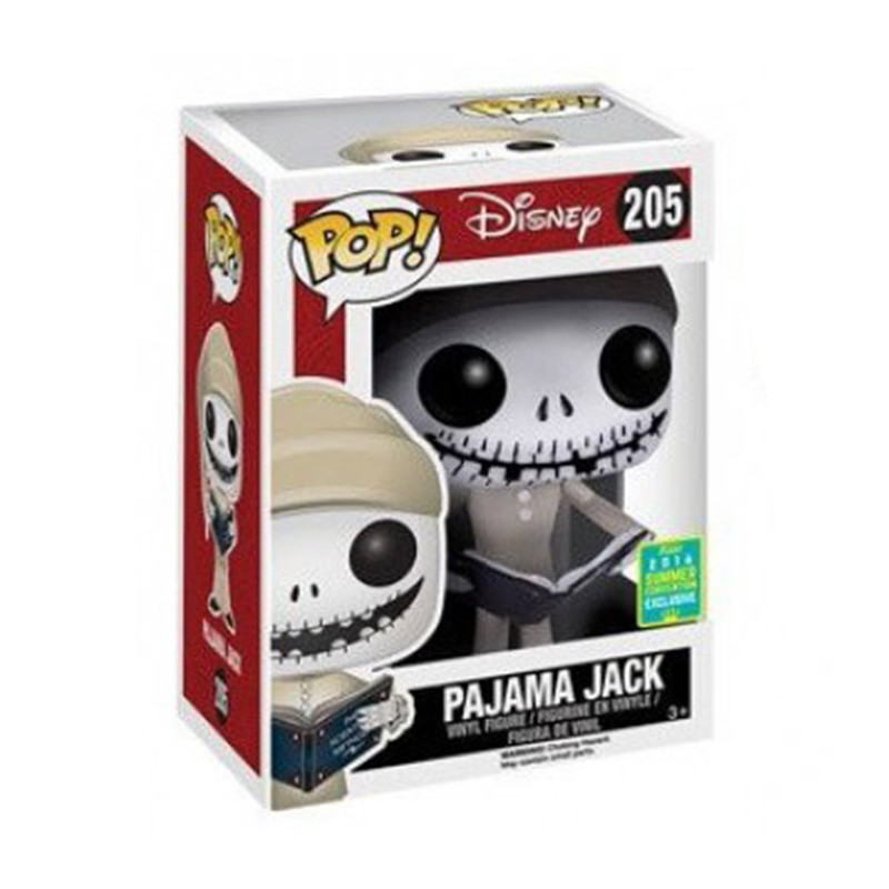 Figurine Pop Jack Skellington Pyjama - L'Etrange Noël de Monsieur Jack