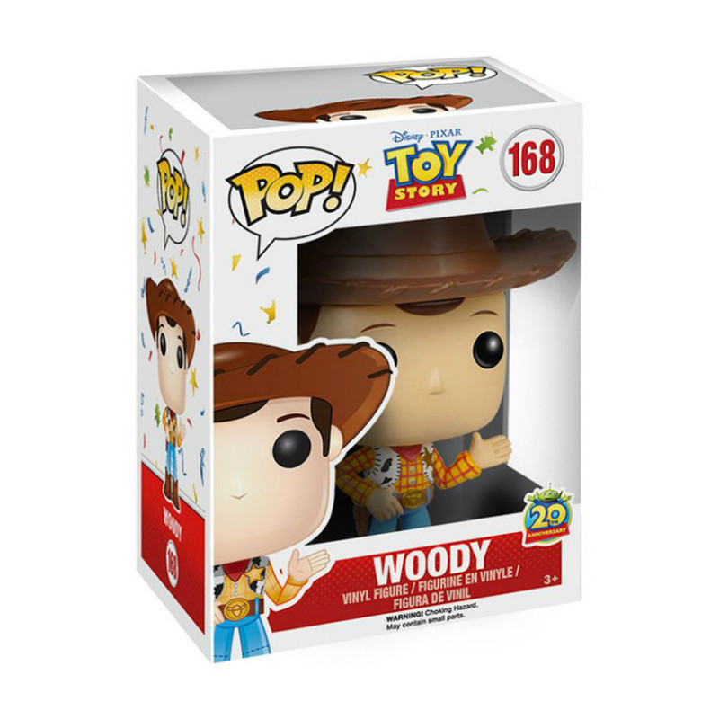 Figurine Pop Woody (Toy Story) #168 - Edition Anniversaire