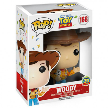 Figurine Pop Woody (Toy Story) #168 - Edition Anniversaire