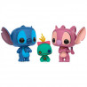 Figurines Pop Stitch, Angel et Scrump (Lilo et Stitch) - Exclusivité Hot Topic