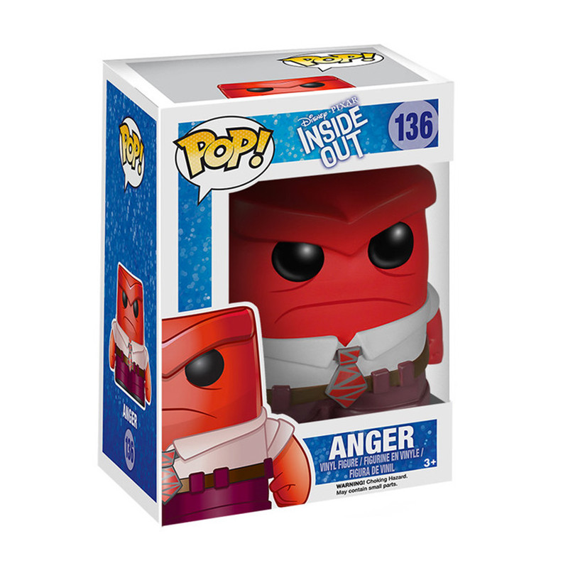 Figurine Pop Anger (Inside Out) #136 - Livraison rapide