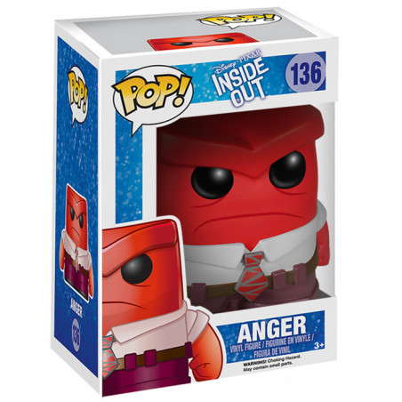 Figurine Pop Anger (Inside Out) #136 - Livraison rapide