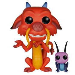 Figurine Pop Mushu et Criquet (Mulan) #167