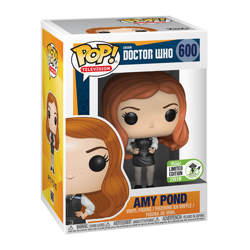 Figurine Pop Amy Pond (Doctor Who) #600 - Edition Limitée Emerald City Comic Con 2018