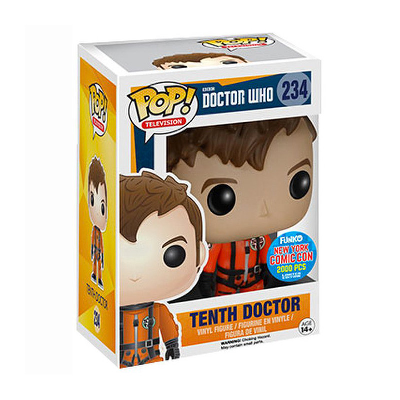 Figurine Pop Doctor Who: Dixième Docteur en combinaison spatiale