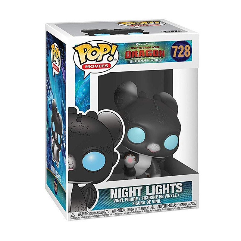 Figurine Pop Night Lights Noir (Dragons 3)