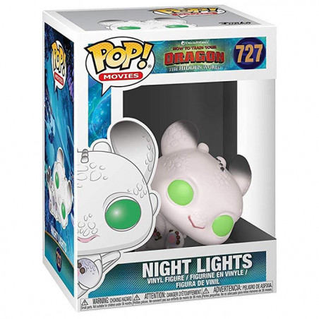 Figurine Pop Night Lights blanche - Dragons 3