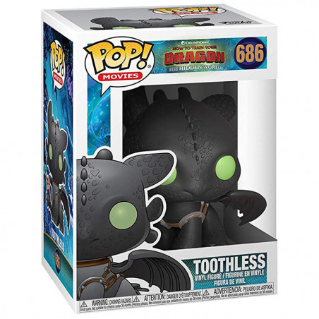 Figurine Pop Toothless (Dragons 3) - Officielle